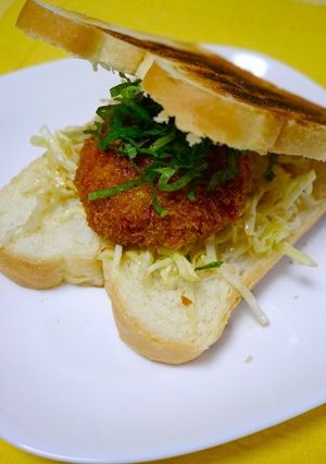 簡単！しらすカツサンド-レシピのメイン写真