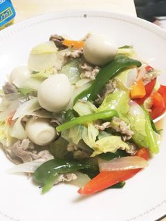 キャベツで!八宝菜風-レシピのメイン写真