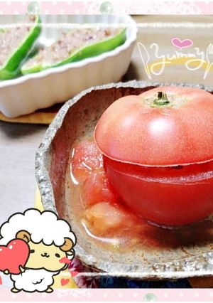 マクロビ☆トマトのつぶつぶファルシー-レシピのメイン写真