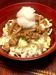 おろし豚丼-レシピのメイン写真