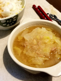 優しい味‼️ツナと白菜のあっさりおろし煮-レシピのメイン写真