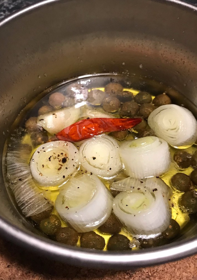 豆腐と白ネギのアヒージョ-レシピのメイン写真