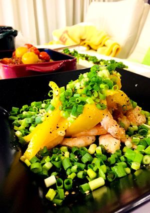 ボイルエビの塩レモン風味ソテー-レシピのメイン写真