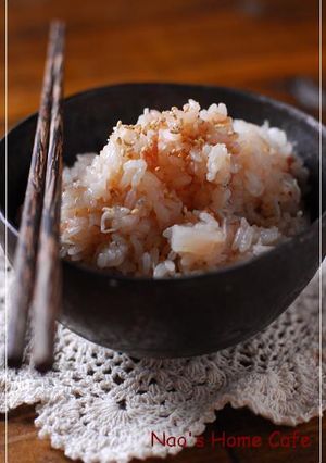 しらす&梅干の炊き込みご飯-レシピのメイン写真