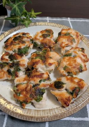 大葉と鶏むね肉のチーズおやき-レシピのメイン写真