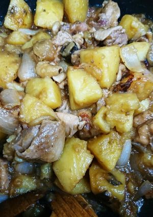 鶏肉とジャガイモのしょうが醤油煮-レシピのメイン写真