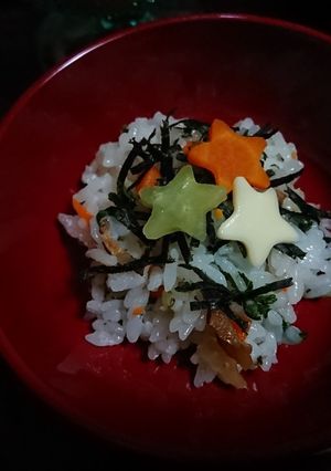 ⭐七夕離乳食⭐　七夕ちらし-レシピのメイン写真