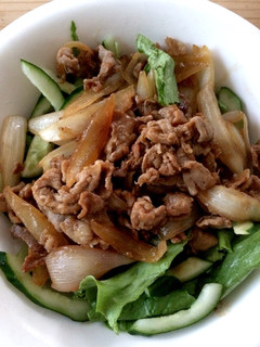 豚肉とタマネギの炒め物-レシピのメイン写真