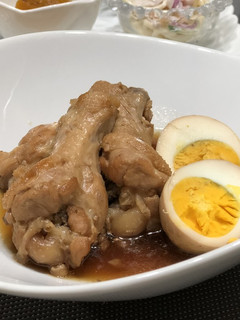 お酢で柔らか★手羽元と卵のさっぱり煮-レシピのメイン写真