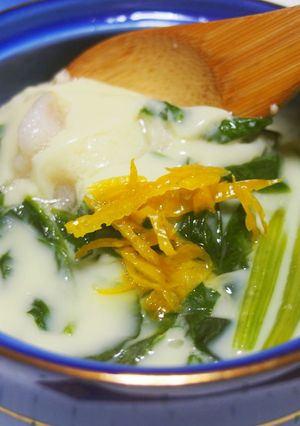 豚バラの茶碗蒸し♪ヒガシマルうどんスープ-レシピのメイン写真