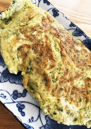 青のり香る☆塩味のふんわりオムレツ-レシピのメイン写真
