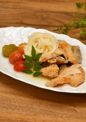 トマトと白身魚の南蛮漬け-レシピのメイン写真