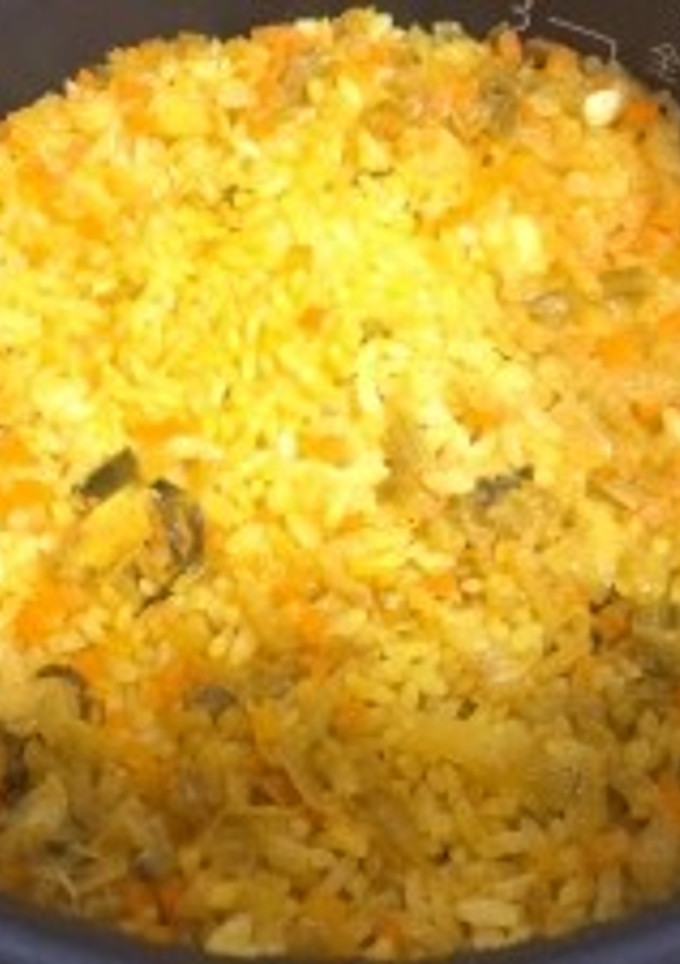 【簡単】炊飯器にお任せ本格カレーピラフ-レシピのメイン写真