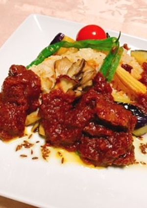牛肉やわらか煮込み・カレーとビネガー風味-レシピのメイン写真