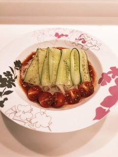 ❁ピリ辛♡トマトそうめん❁-レシピのメイン写真