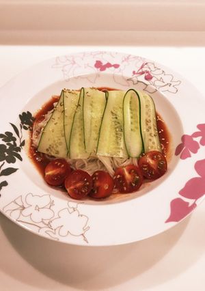 ❁ピリ辛♡トマトそうめん❁-レシピのメイン写真
