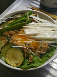 大絶賛肉味噌と夏野菜のどんぶり-レシピのメイン写真