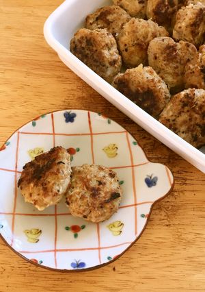 【お弁当惣菜】基本のキャベツハンバーグ-レシピのメイン写真