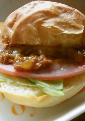 チーズカレーサンドイッチ♪-レシピのメイン写真
