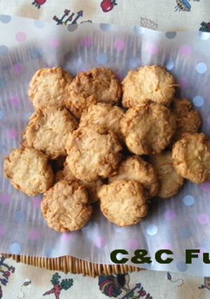 【太白胡麻油で作る】＊ココナッツクッキー-レシピのメイン写真