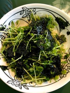 豆苗サラダ-レシピのメイン写真
