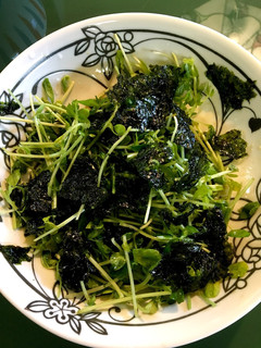 豆苗サラダ-レシピのメイン写真