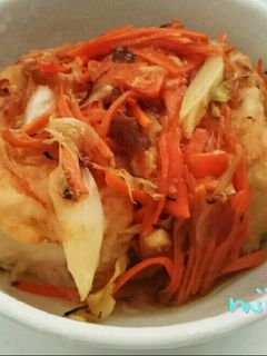 水切り不用!揚げ出し豆腐野菜餡かけ-レシピのメイン写真