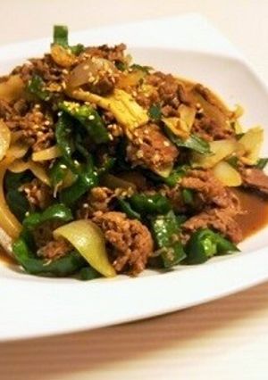 牛肉の甘辛炒め-レシピのメイン写真
