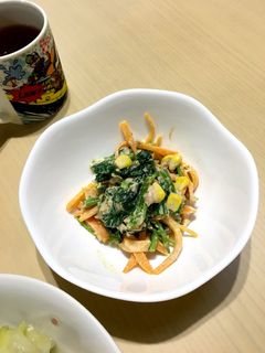 ほうれん草とツナのオイマヨサラダ-レシピのメイン写真
