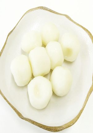 自家製米粉で米粉団子の作り方-レシピのメイン写真