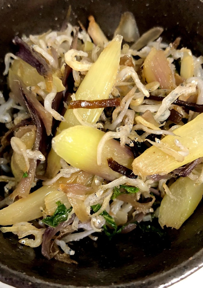 みょうがとおじゃこの炒め物-レシピのメイン写真