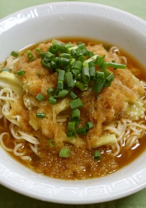 焼き茄子みぞれ★冷やし味噌ラーメン-レシピのメイン写真