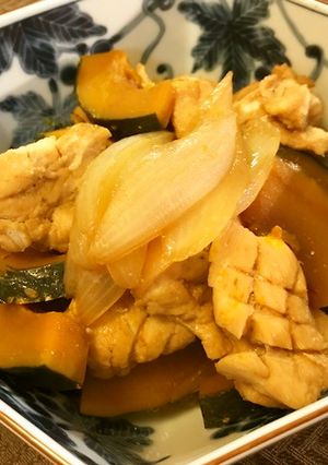 鶏肉とかぼちゃのすっぱ煮-レシピのメイン写真