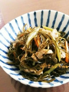 切り昆布の煮物-レシピのメイン写真