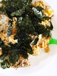 レンジで簡単にチン♪ツナ玉丼-レシピのメイン写真