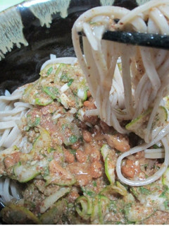 納豆冷や汁ぶっかけ蕎麦-レシピのメイン写真