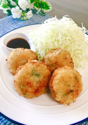大葉香る♡豚小間ひと口メンチカツ♪-レシピのメイン写真
