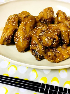 甘辛っ☆カリッと手羽先&鶏モモ☆-レシピのメイン写真