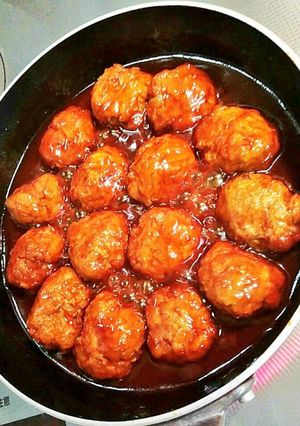 母直伝！シンプル絶品肉団子(^¬^)-レシピのメイン写真