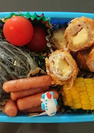 ☆幼稚園年少さんのお弁当７月②☆-レシピのメイン写真