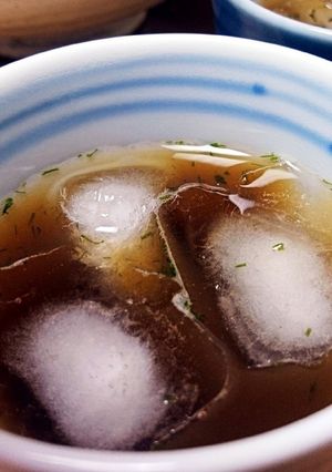 後味すっきり！青のり緑茶のそうめんつゆ-レシピのメイン写真