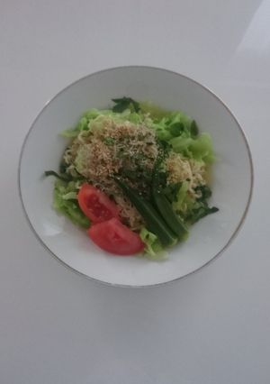 しらすと野菜の冷たい塩ラーメン-レシピのメイン写真