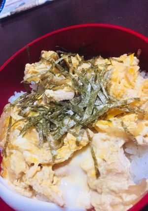 簡単!親子丼✨1度で四人前作れます♡-レシピのメイン写真