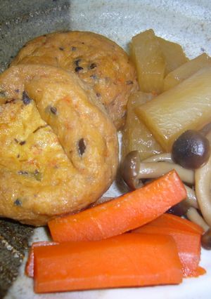 ほっこり、ひろうずと野菜の煮物-レシピのメイン写真