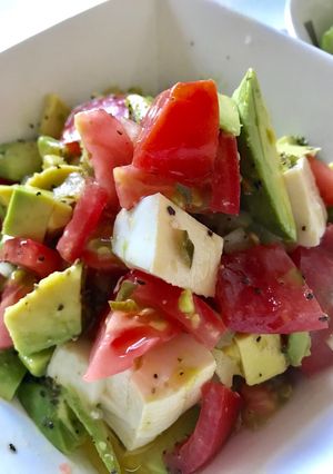 超簡単♬豆腐オリーブオイルサラダ-レシピのメイン写真