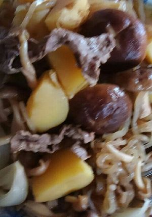 貴女風味で有り合わせ肉じゃが❤ゆりさん風-レシピのメイン写真