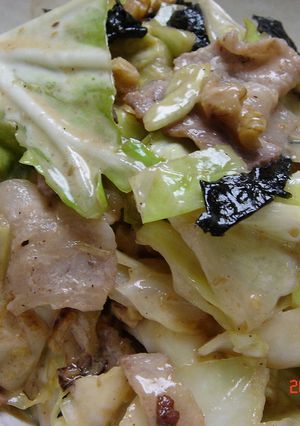 炒めて作るキャベツと豚バラのホットサラダ-レシピのメイン写真