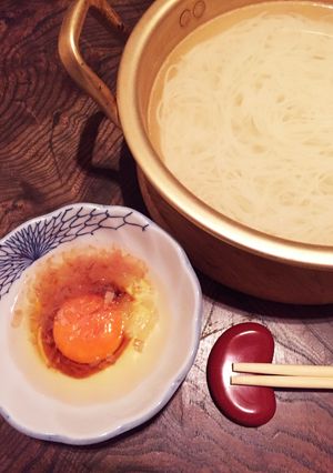 おひとりさま☆釜揚げそうめん-レシピのメイン写真