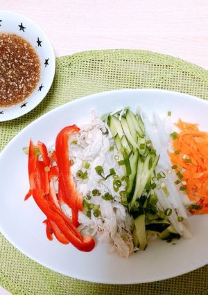 いつもの素麺に飽きたら…ベトナム風素麺！-レシピのメイン写真