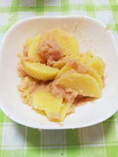 ジャガイモのたらこマヨあえ-レシピのメイン写真
